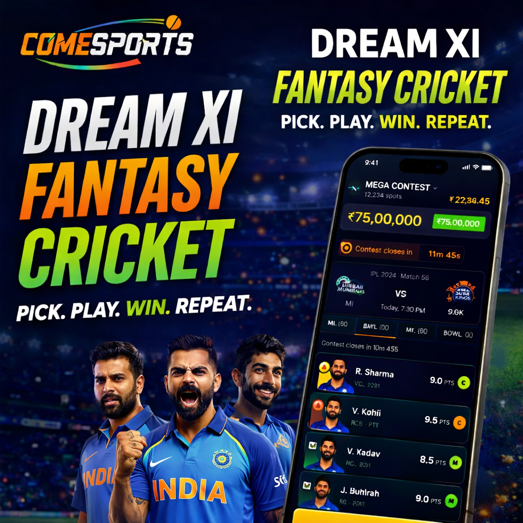 Come Fantasy Club IPL and live lineup timing